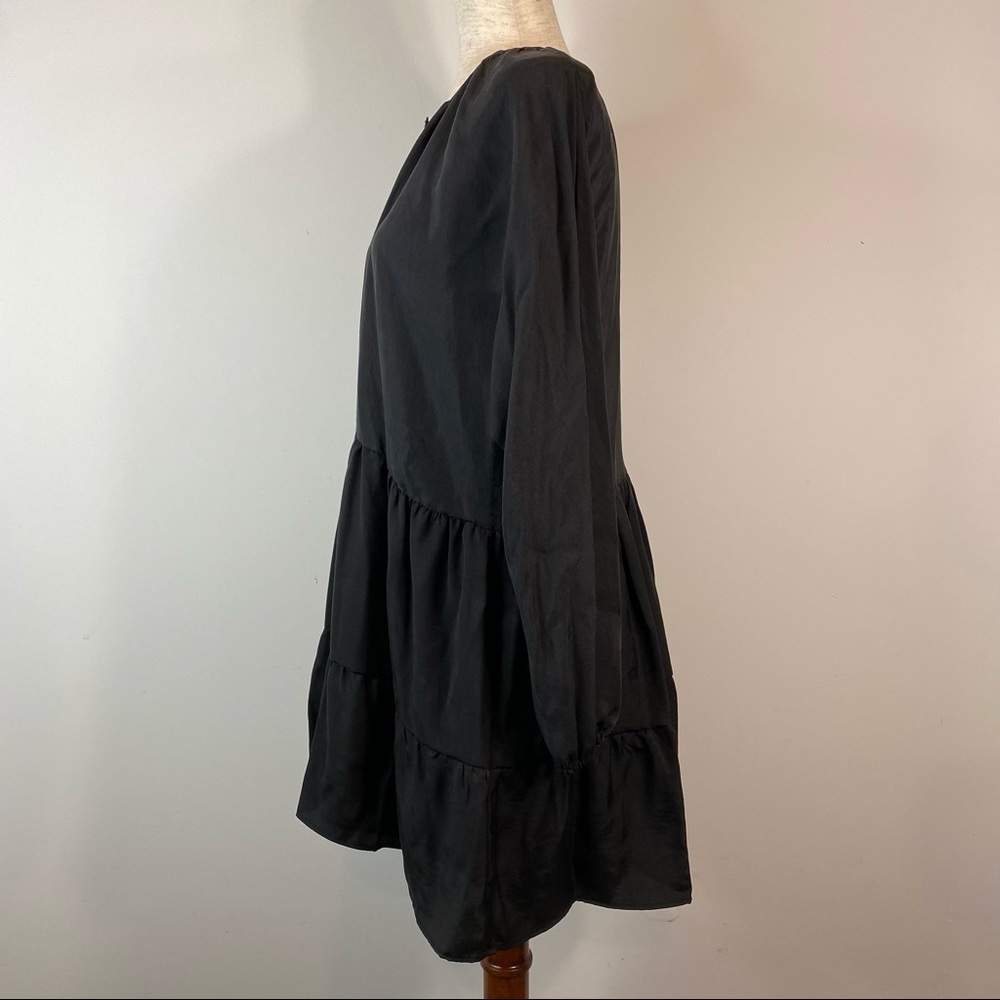 🖤Zara Black Long Sleeve Dress - Picture 7 of 14